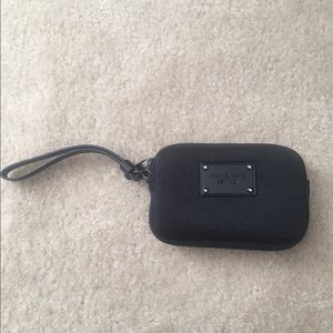 MOVING SALE! IT MUST GO! MK black nylon wristlet